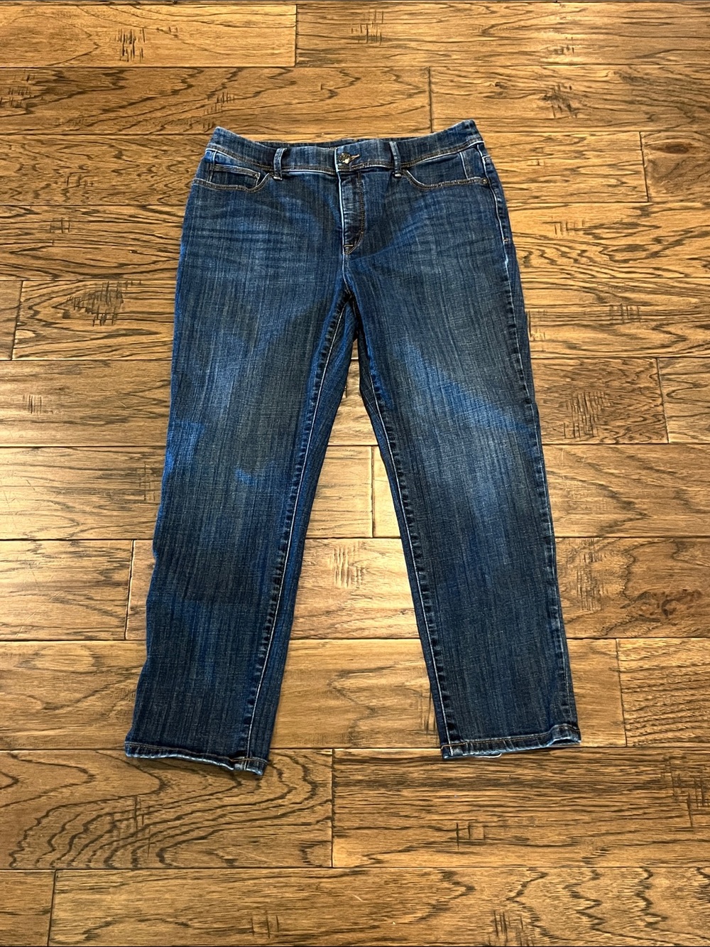 Chico’s The So Slimming Girlfriend Crop High Rise Size 0.5